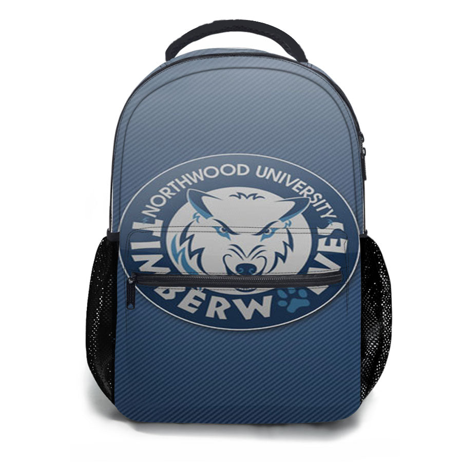Northwood Timberwolves Logo School Backpacks