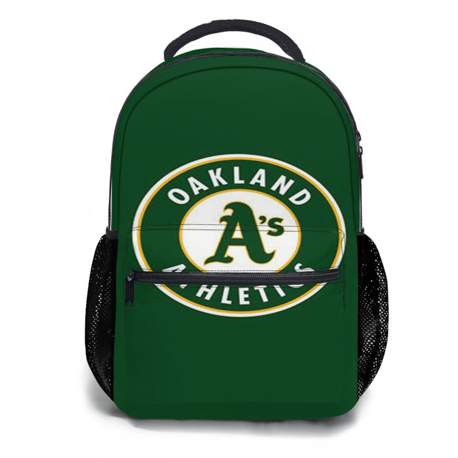 Oakland Athletics Green School Backpacks