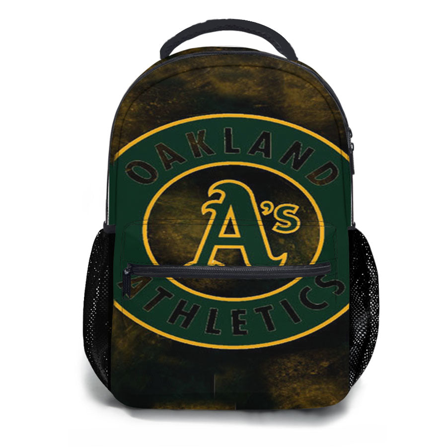 Oakland Athletics Texture School Backpacks