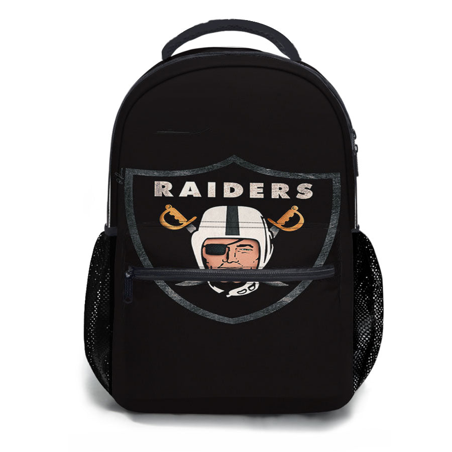 Oakland Raiders 2 School Backpacks