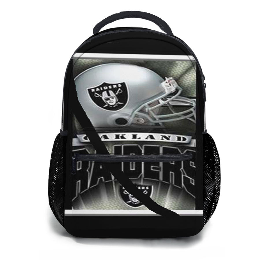 Oakland Raiders Banner School Backpacks