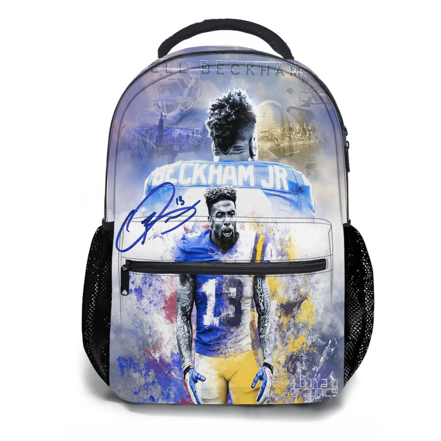 Odell Beckham Jr Wallpaper School Backpacks