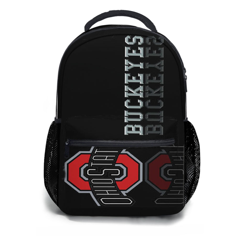 Ohio State Buckeyes Black School Backpacks