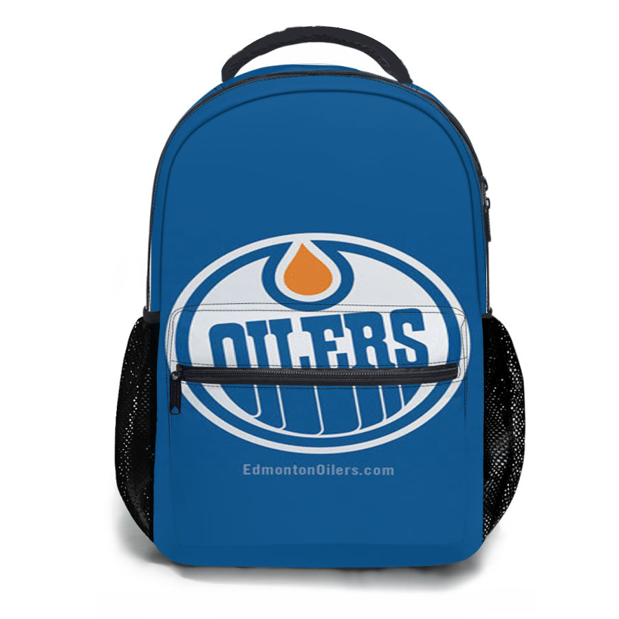 Oilers Logo School Backpacks