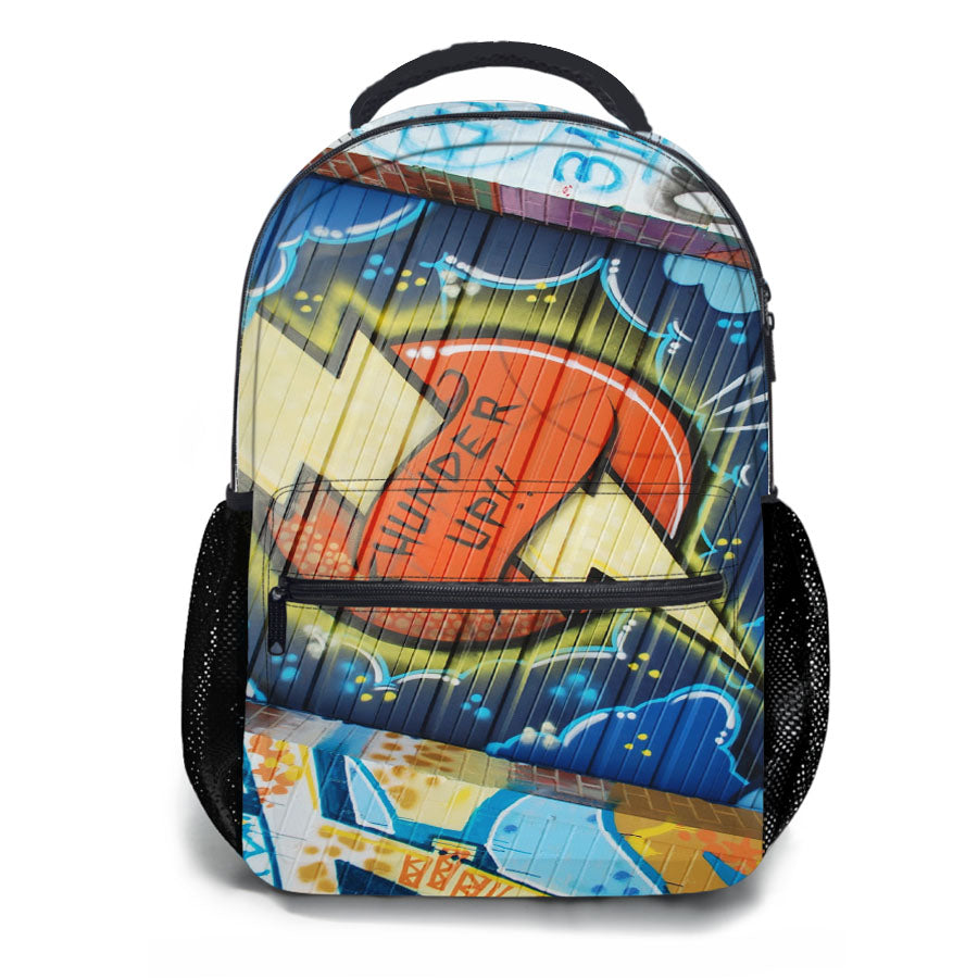 Okc Thunder Graffiti School Backpacks