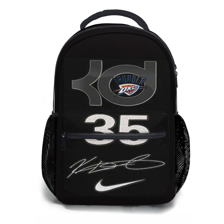 Okc Thunder Kevin Durant Signature School Backpacks