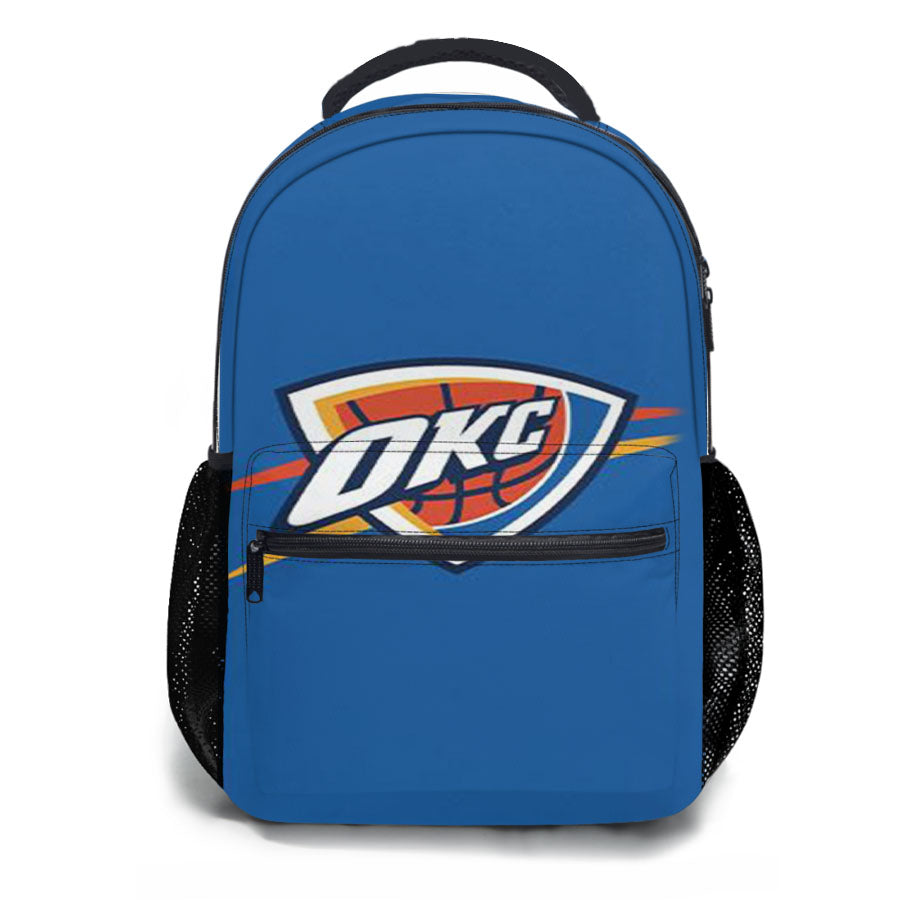 Oklahoma City Thunder Logo Nba School Backpacks