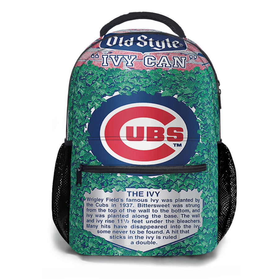 Old Style Chicago Cubs Beer School Backpacks