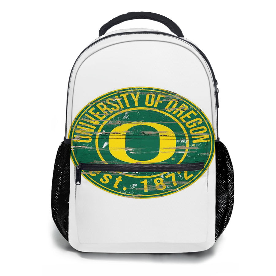 Oregon University Logo S School Backpacks