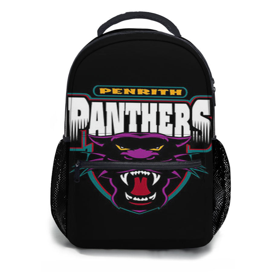 Penrith Panthers Black School Backpacks