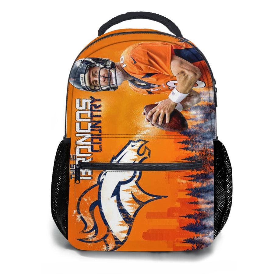Peyton Manning Broncos School Backpacks