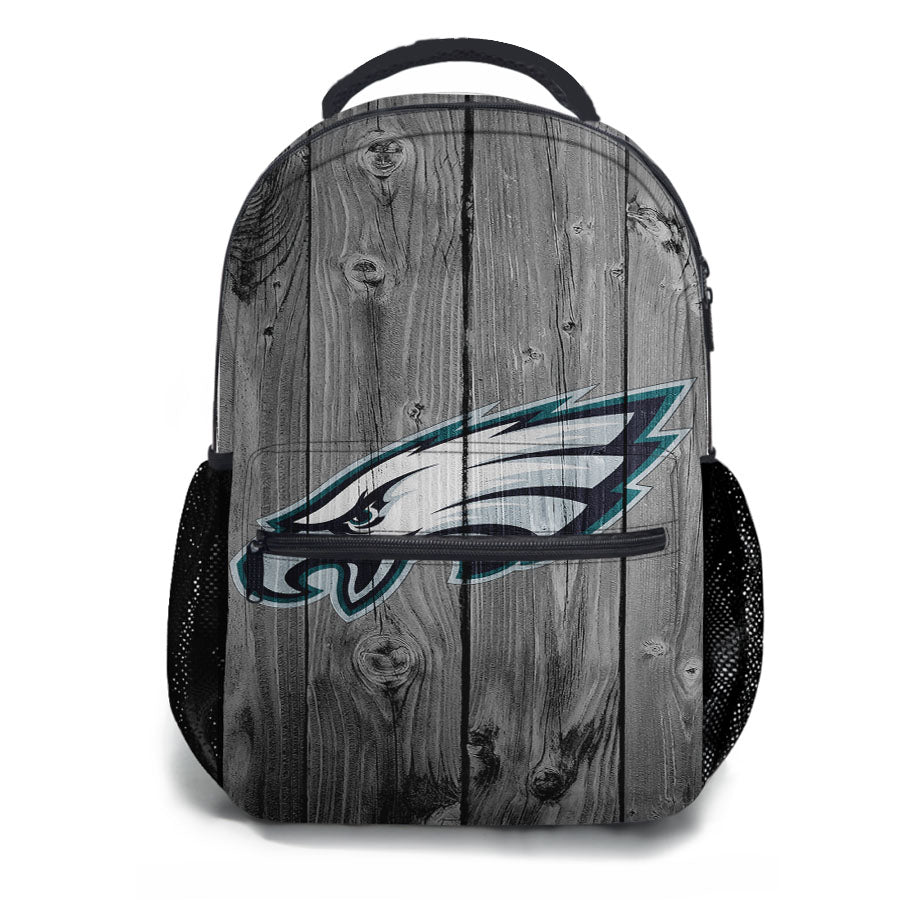 Philadelphia Eagle Logo Wood Texture Wallpapers School Backpacks