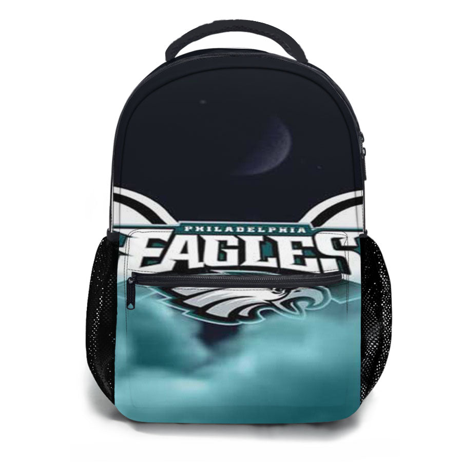 Philly Eagles Logo Clouds School Backpacks