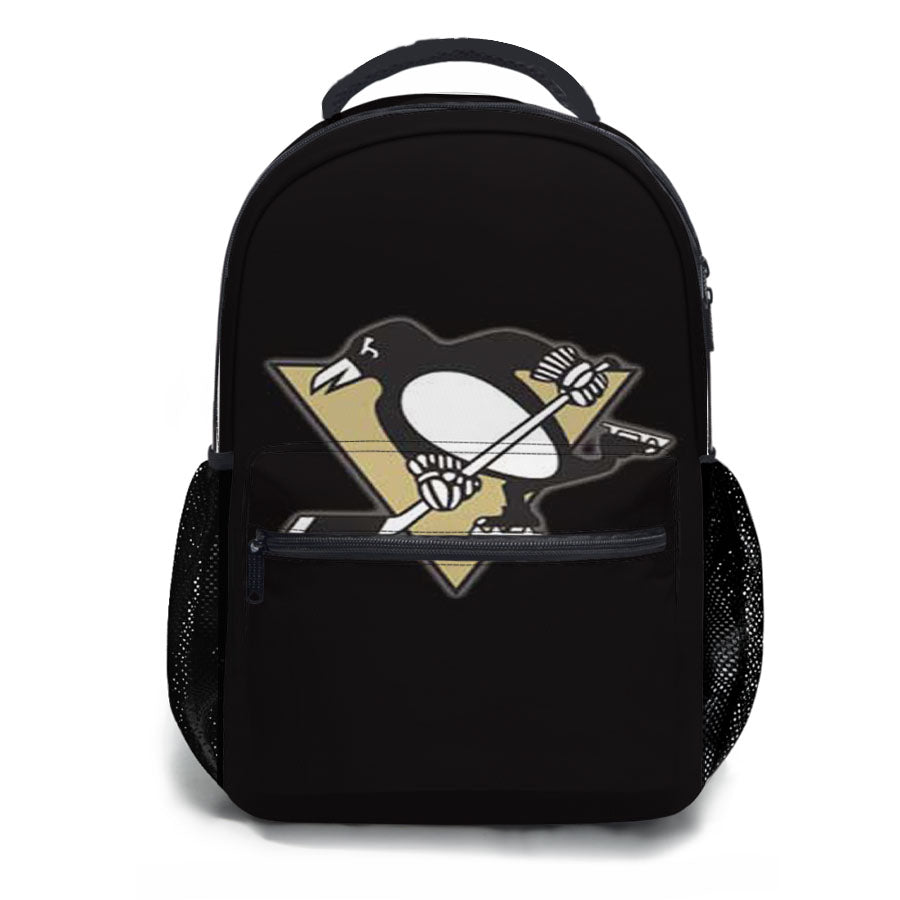 Pittsburgh Penguins Logo Basic School Backpacks
