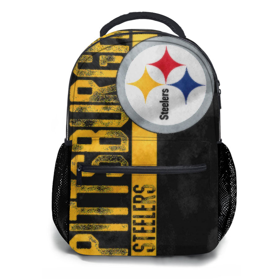 Pittsburgh Steeler Number Plate School Backpacks