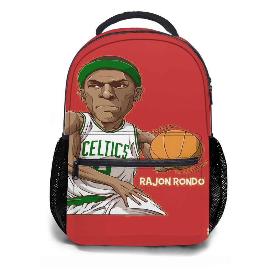 Rajon Rondo Red School Backpacks