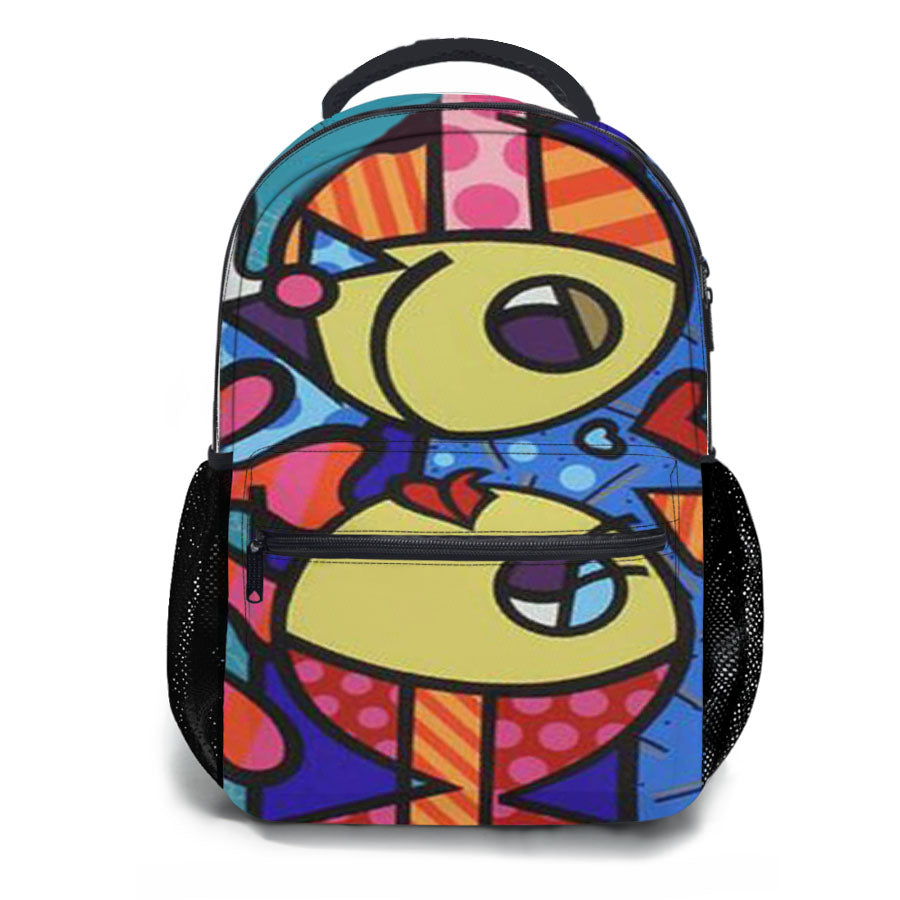 Romero Britto Fish School Backpacks