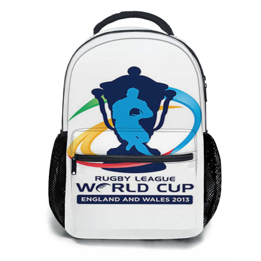 Rugby League Logo School Backpacks