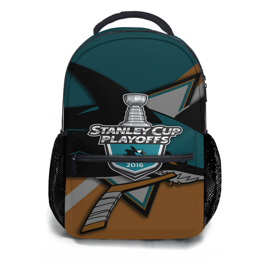 San Jose Sharks 2016 Playoffs School Backpacks