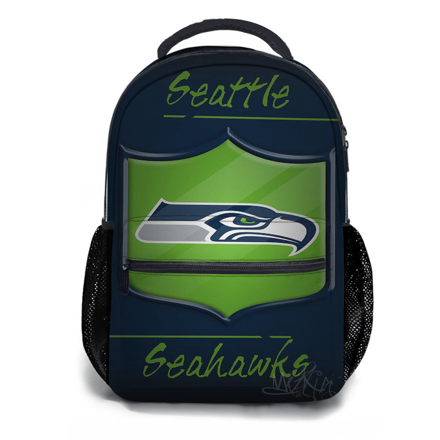 Seattle Seahawks, 12Th Man School Backpacks
