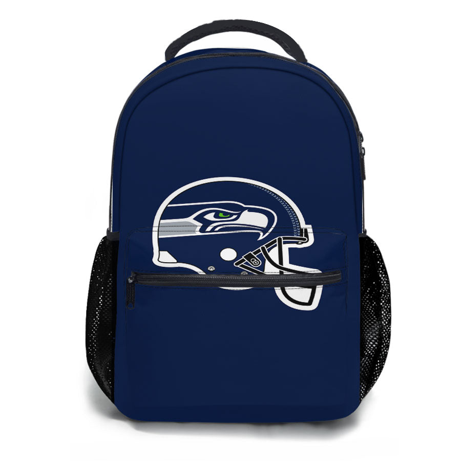 Seattle Seahawks Helmet School Backpacks