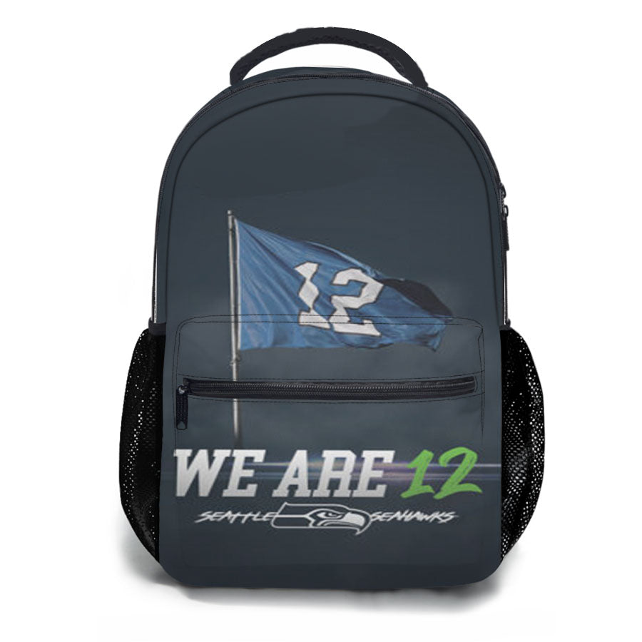 Seattle Seahawks We Are 12 School Backpacks