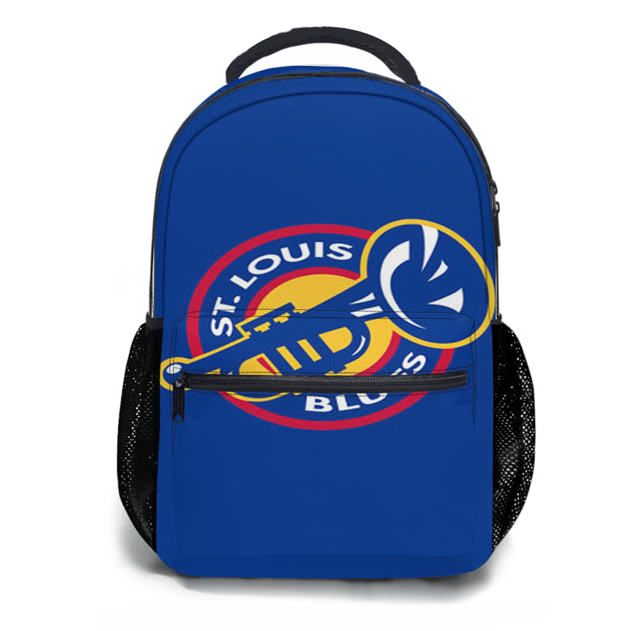 St Louis Blues Symbol School Backpacks