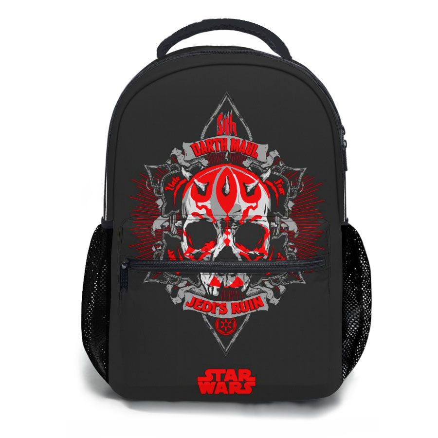 Star Wars Darth Maul Logo School Backpacks