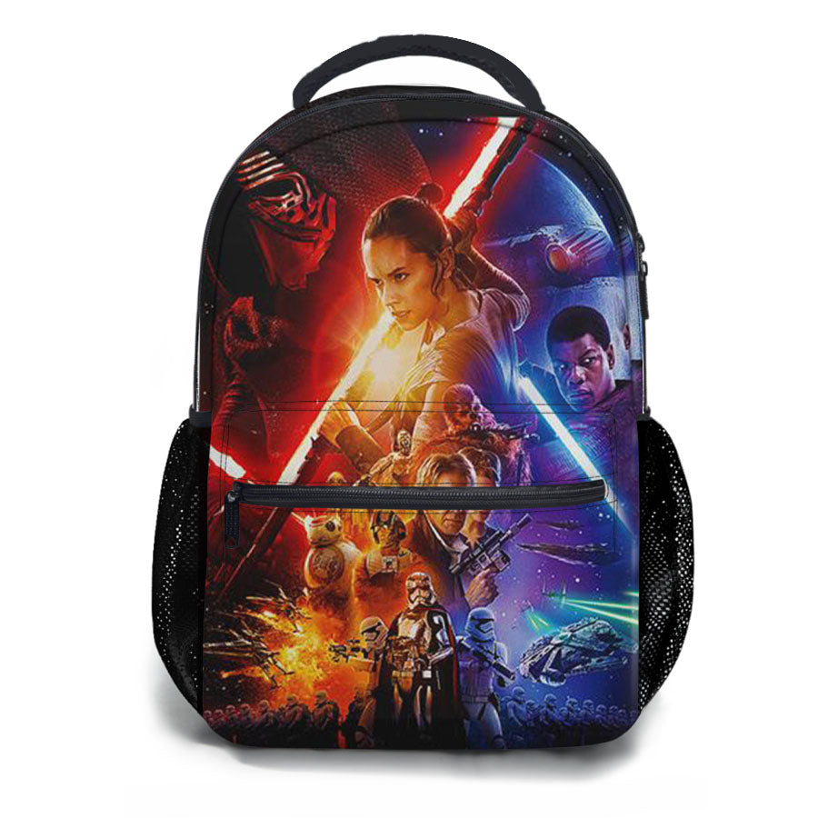 Star Wars The Force Awakens Cover School Backpacks