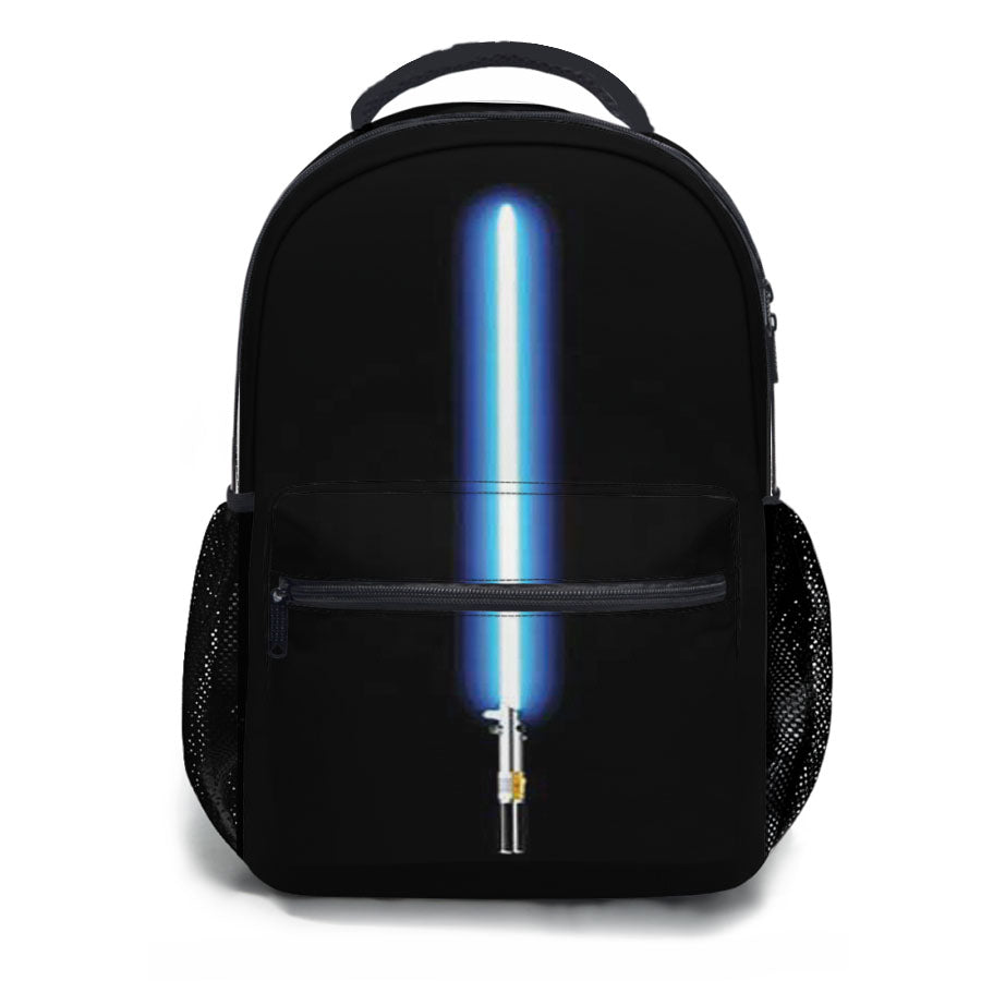 Stars Wars Lightsaber Blue School Backpacks