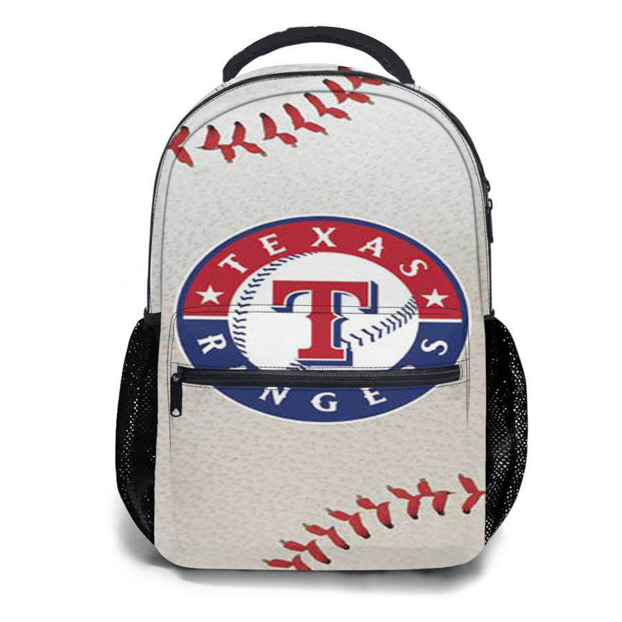 Texas Rangers Baseball Bkg School Backpacks