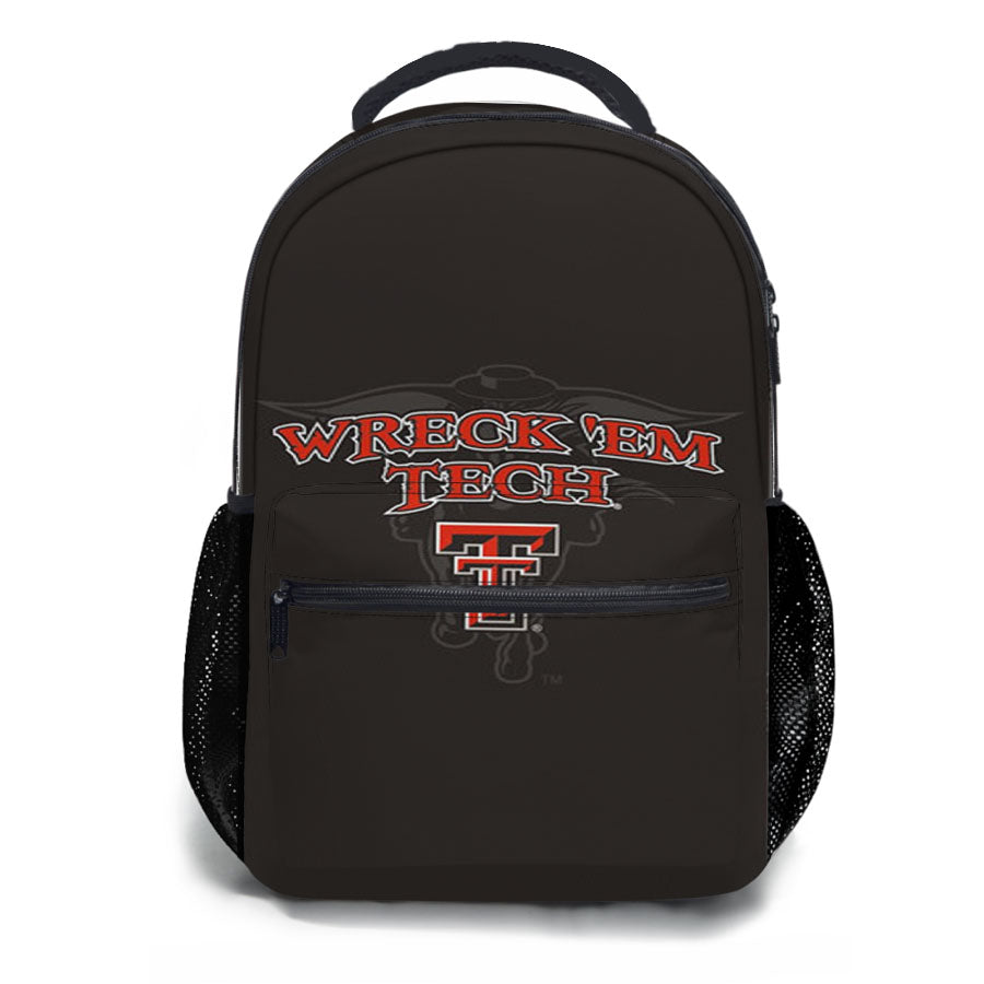 Texas Tech Red Raiders Logo School Backpacks
