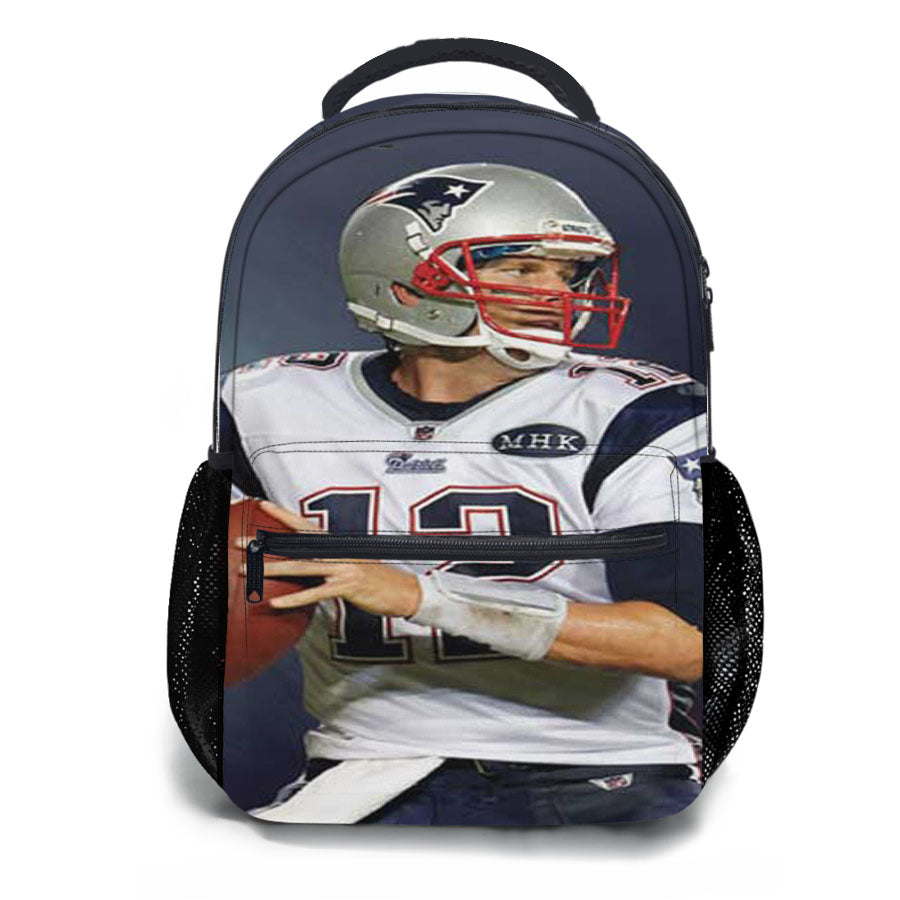 Tom Brady Wallpaper No Tag School Backpacks