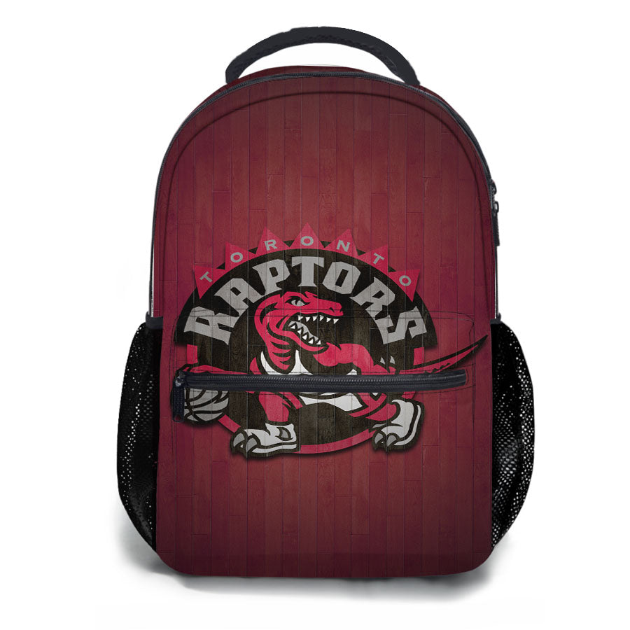 Toronto Raptors Red Emblem School Backpacks