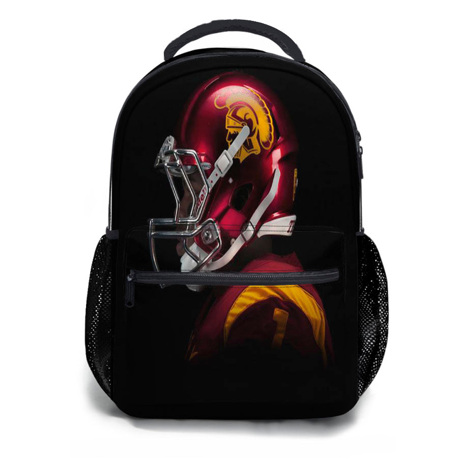 Usc Trojans Logo 2 School Backpacks