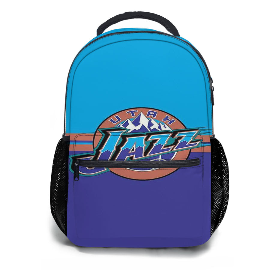 Utah Jazz Basketball Logo School Backpacks