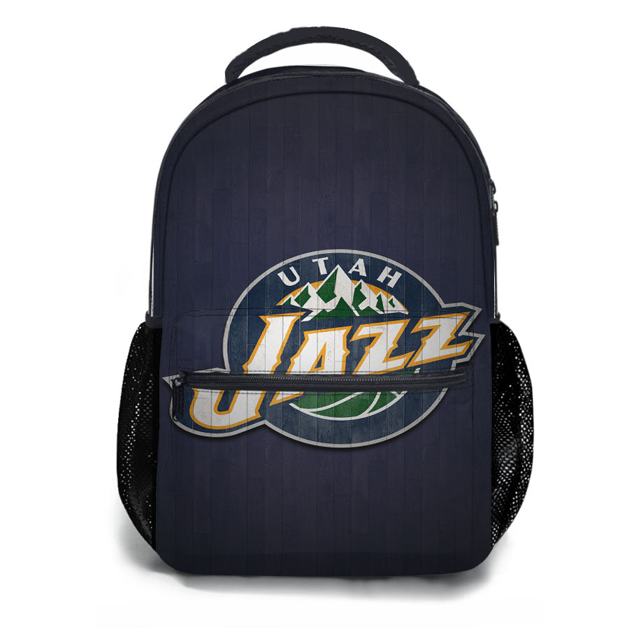 Utah Jazz Purple Emblem School Backpacks