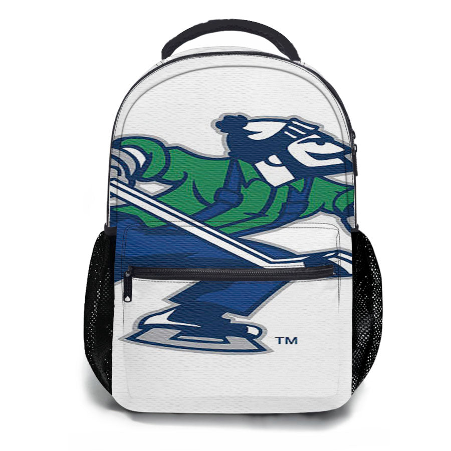 Vancouver Canucks Johnny Logo School Backpacks