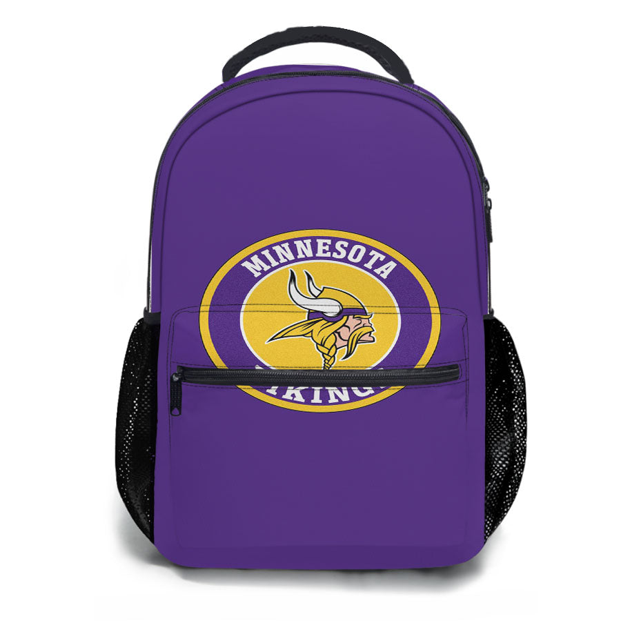 Vikings Logos School Backpacks