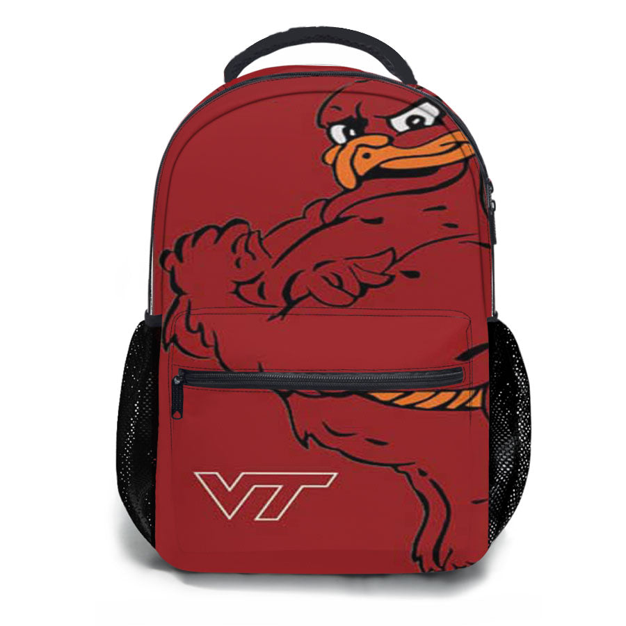 Virginia Tech Hokies Logo Big School Backpacks