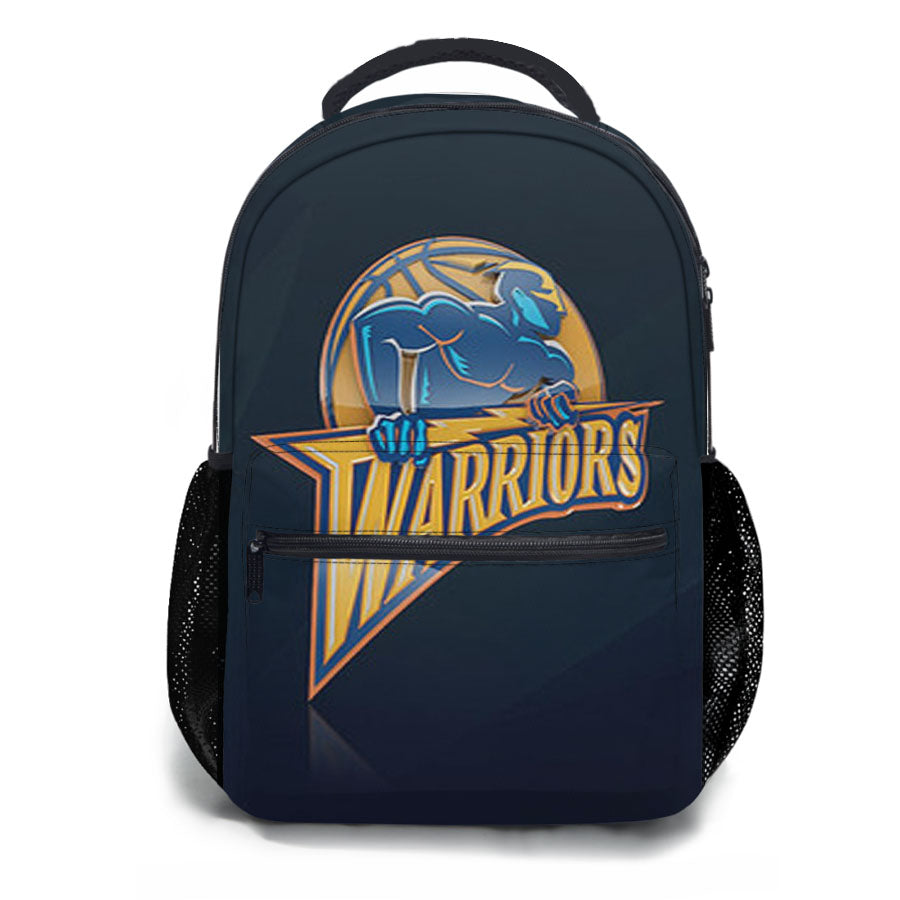 Warriors Logo School Backpacks