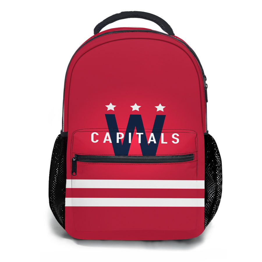 Washington Capitals 2 School Backpacks