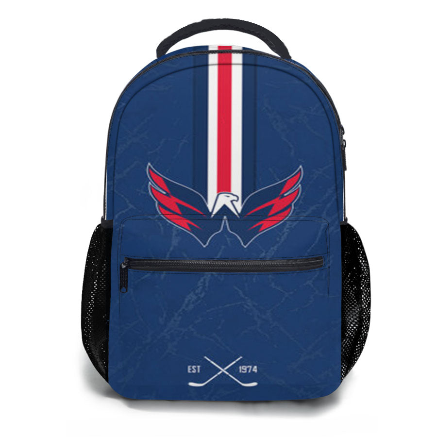 Washington Capitals Est 1974 School Backpacks