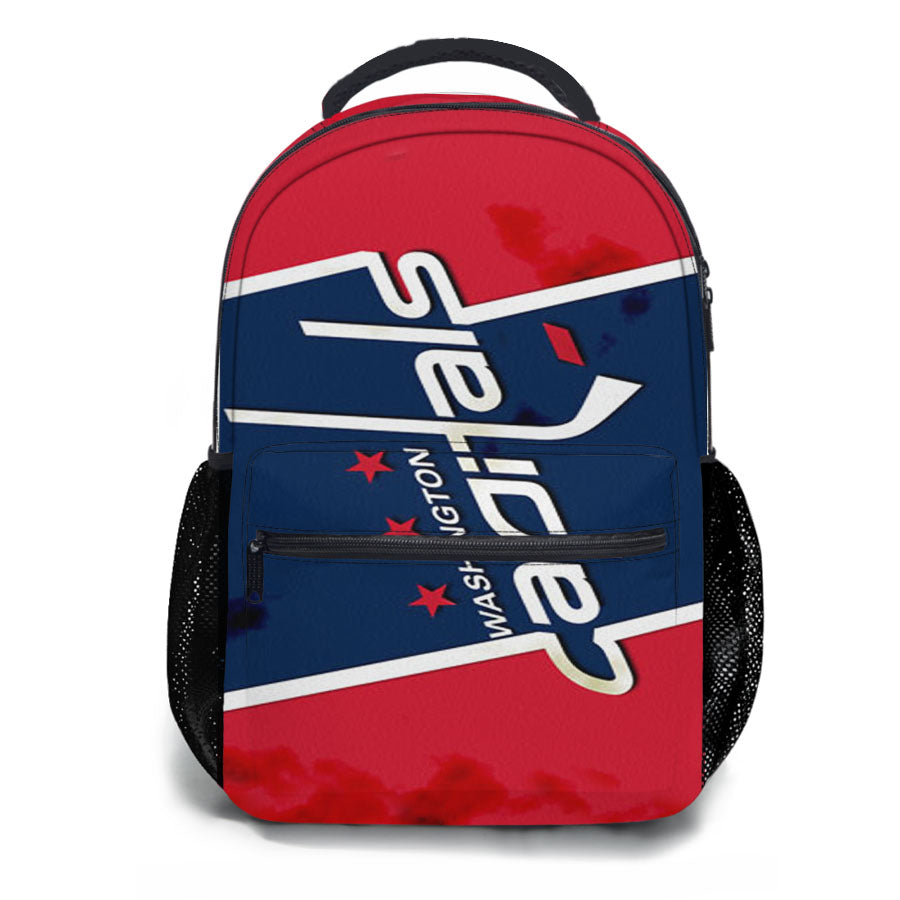 Washington Capitals Flag School Backpacks