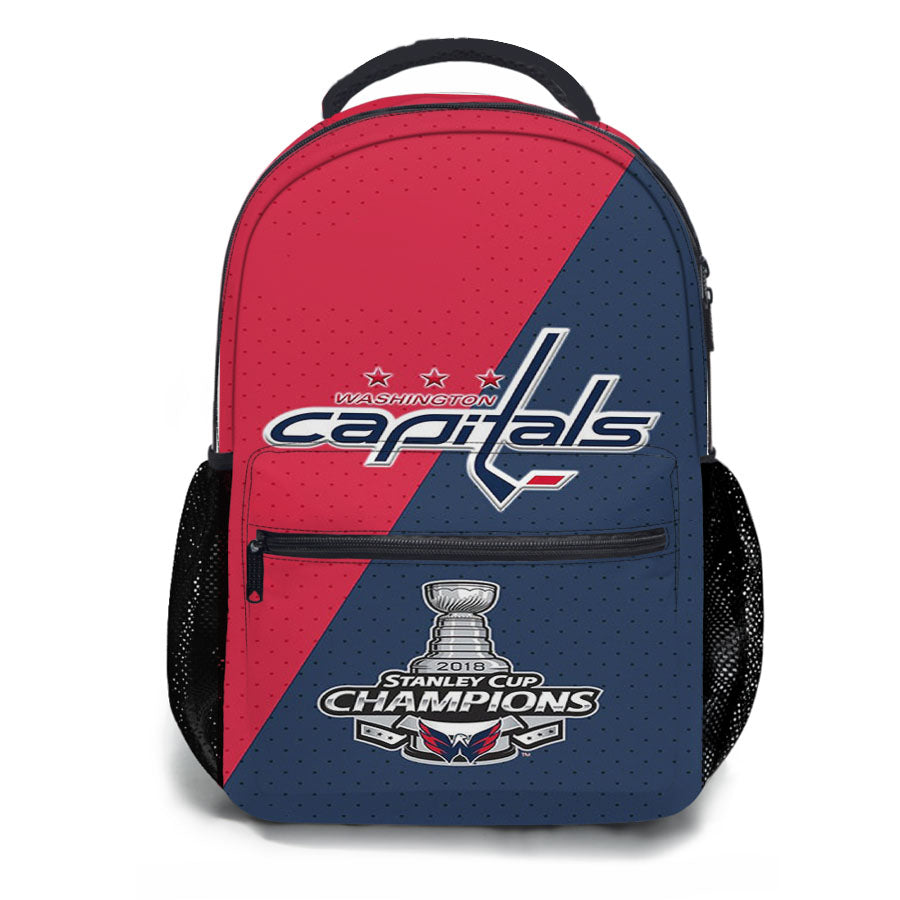 Washington Capitals Stanley Cup School Backpacks