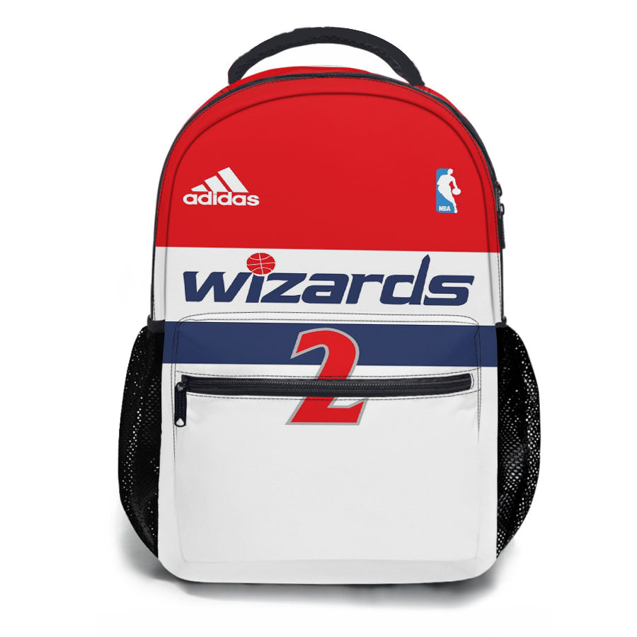 Washington Wizard Jersey Uniform Basketball Wallpaper School Backpacks