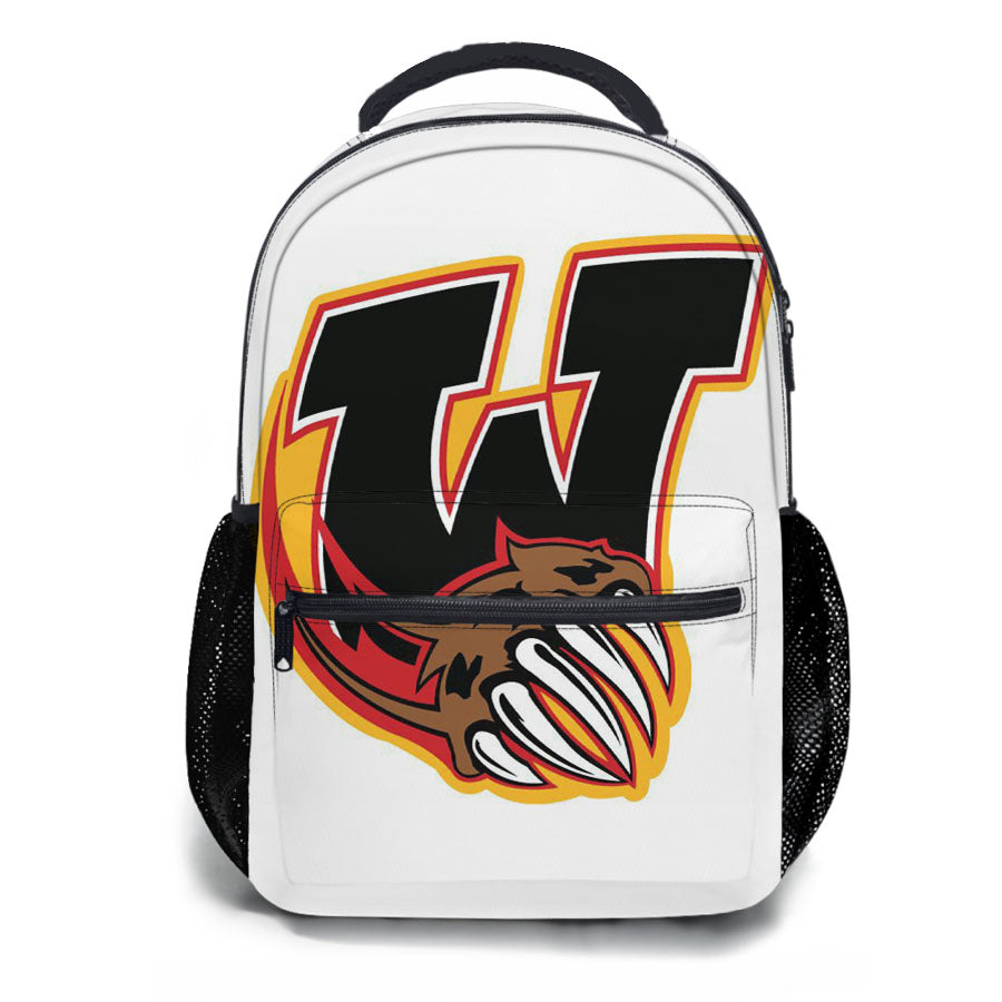 Wild Logo Hockey School Backpacks
