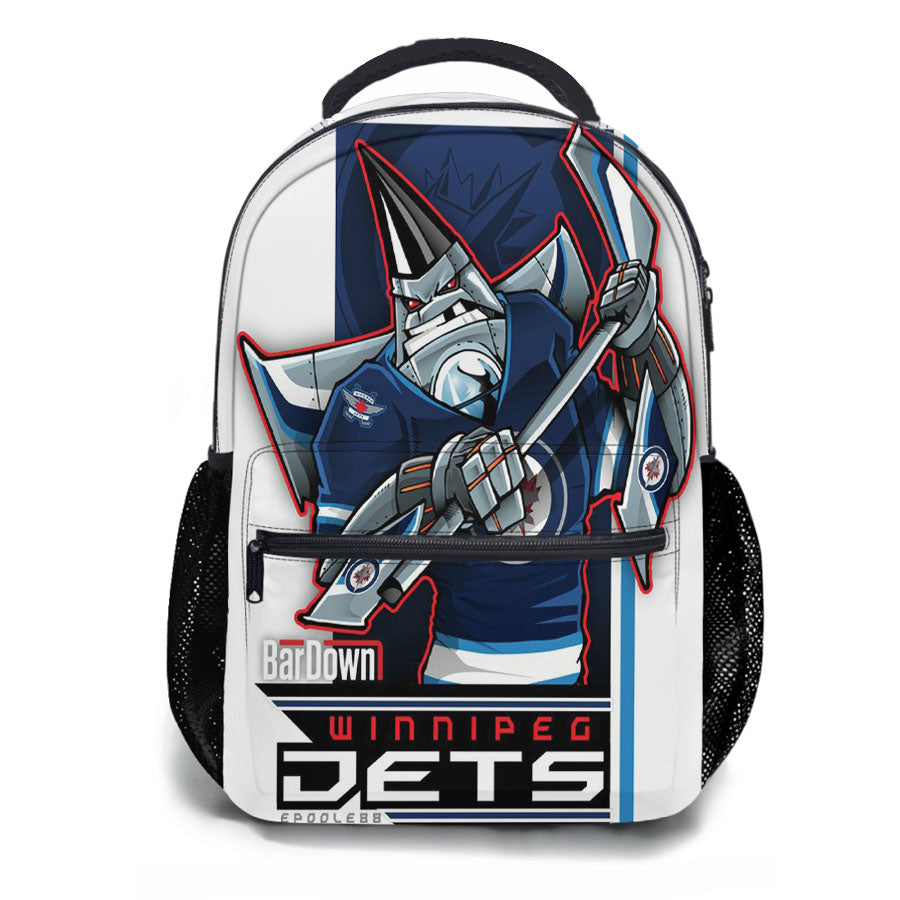 Winipeg Jets Hockey School Backpacks
