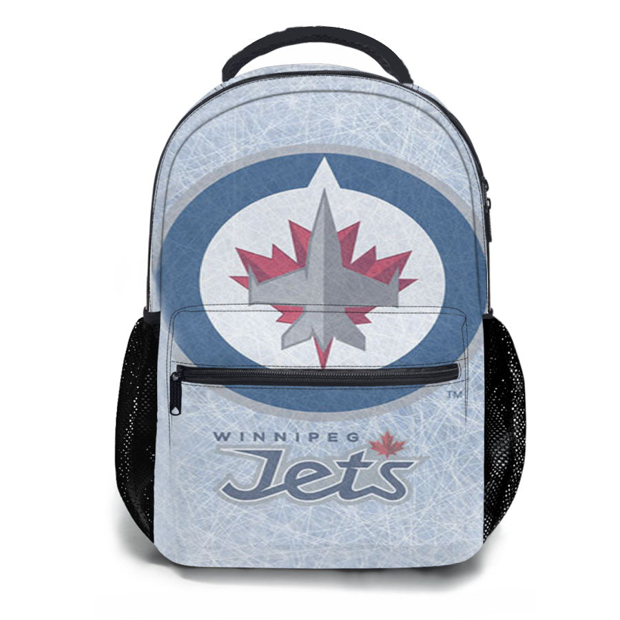 Winnipeg Jets Nhl School Backpacks