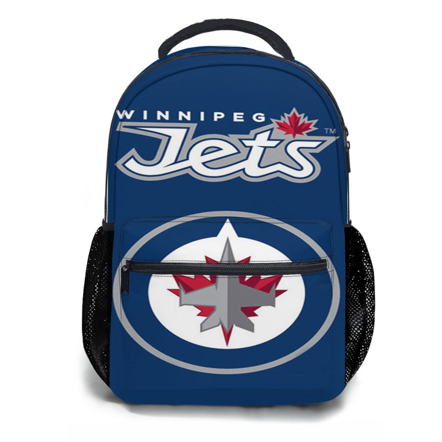 Winnipeg Jets Poster School Backpacks